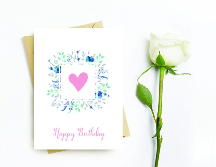 Happy Birthday Digital Printable Card for Him Printable Card for Her Digital Download Card Digital Birthday Card Printable Birthday Cards