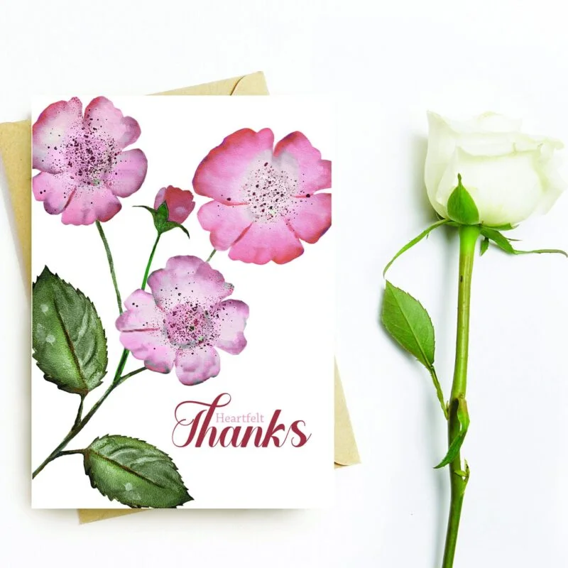 Thank You Card Printable Instant Download Blank Card For Friend Thank You Co-worker Thankful Teacher Card Favorite Teacher Thank You Card
