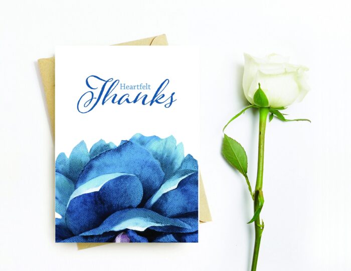 Thank You Card Set of 10 Printable Thank You Cards Ten Instant Download Blank Inside Print at Home Card Pack of 10 Printable Thank You Cards - Image 2