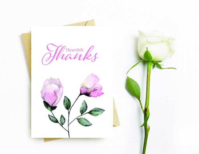 Thank You Card Printable Instant Download Blank Card For Friend Thank You Co-worker Thankful Teacher Card Favorite Teacher Thank You Card