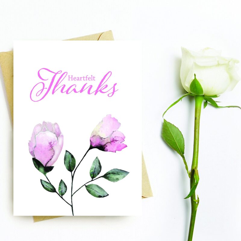 Thank You Card Printable Instant Download Blank Card For Friend Thank You Co-worker Thankful Teacher Card Favorite Teacher Thank You Card