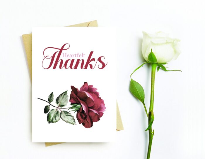 Thank You Card Printable Instant Download Blank Card For Friend Thank You Co-worker Thankful Teacher Card Favorite Teacher Thank You Card