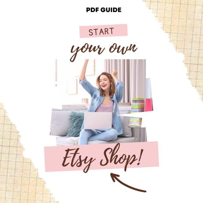 How To Start an Etsy Shop, Sell on Etsy, Etsy Seller Guide, PDF file, Get Started on Etsy, Tips for Selling on Etsy, Get 40 Free Listings